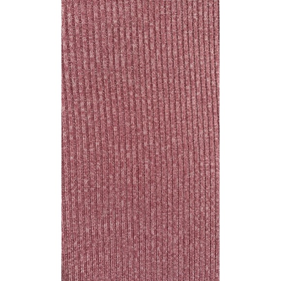 Maroon Sleeveless Ribbed Tank Top • Size S - Picture 4 of 4